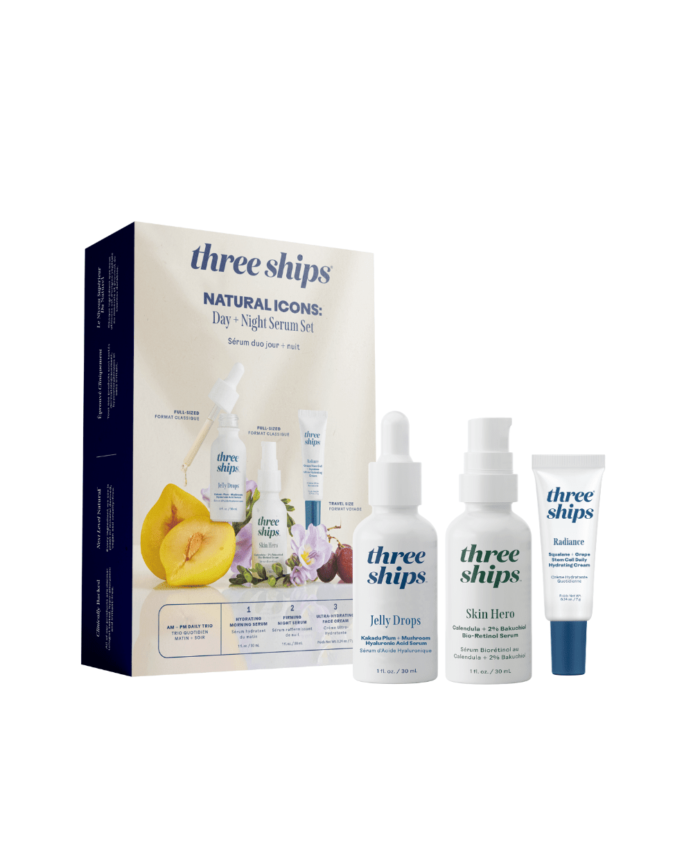 Natural Icons: Day + Night Serum Set - ESSENCE BEAUTY BOX