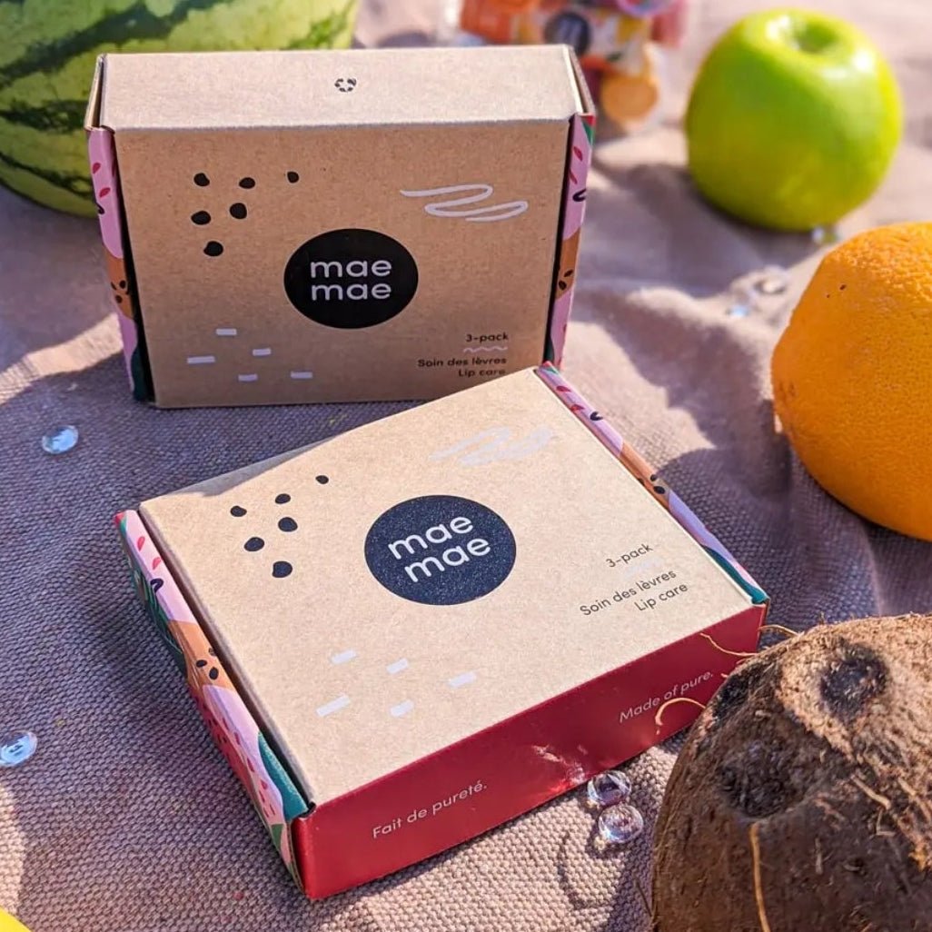 Limited Edition Lip Balm Trio – Raspberry, Citrus & Watermelon - ESSENCE BEAUTY BOX