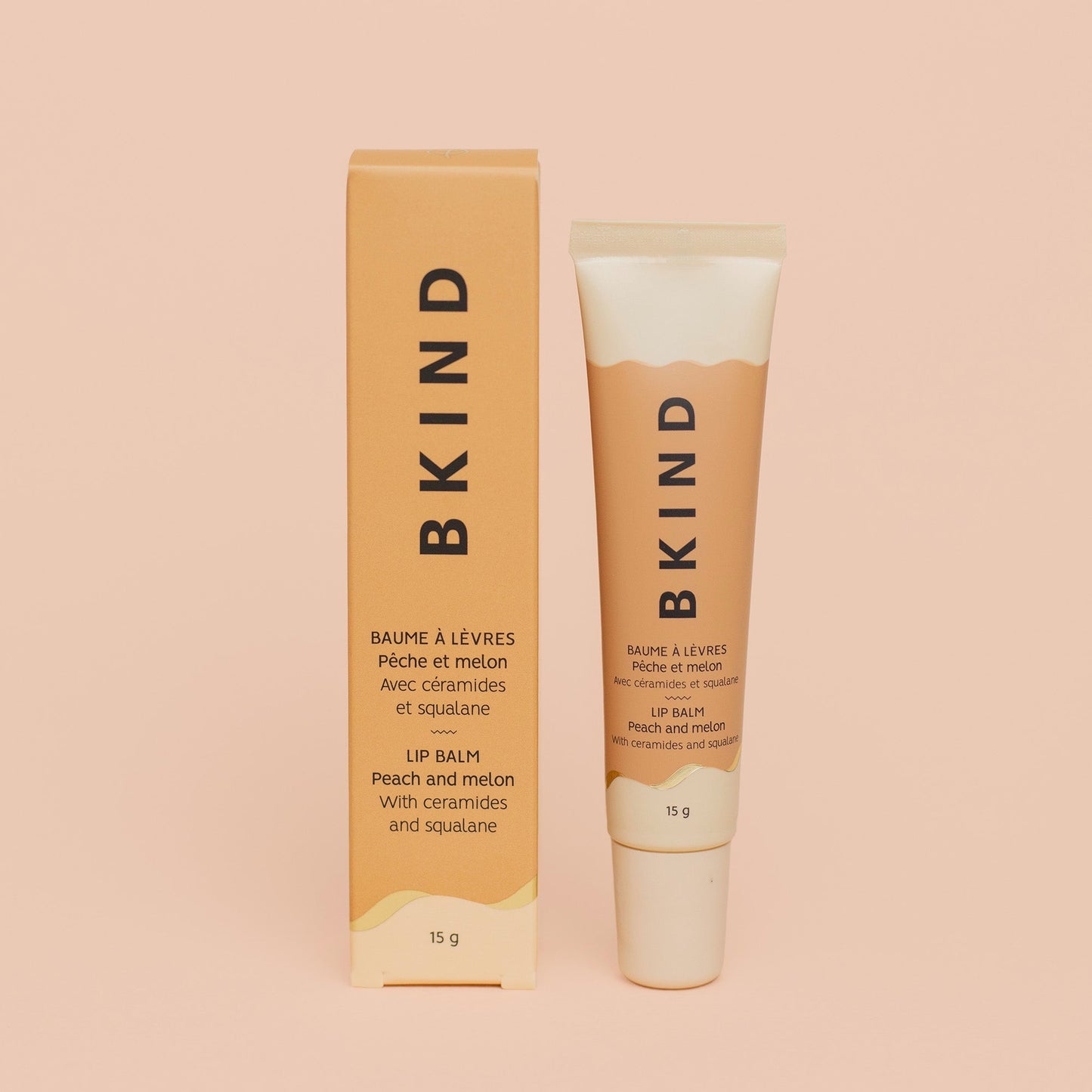 Nourishing lip balm with ceramides - Peach and melon. - ESSENCE BEAUTY BOX